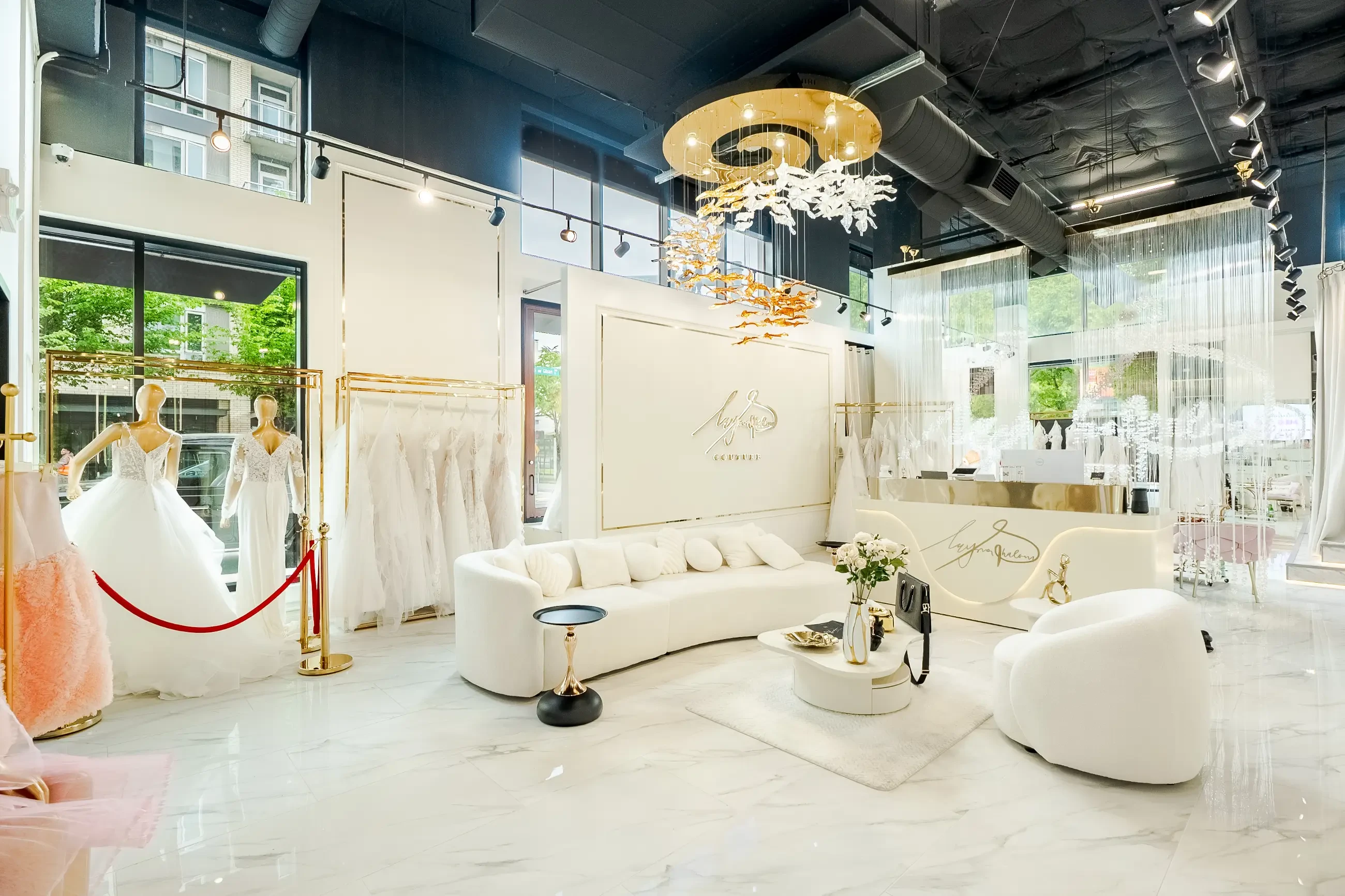Iryna Shalom Couture in store photo