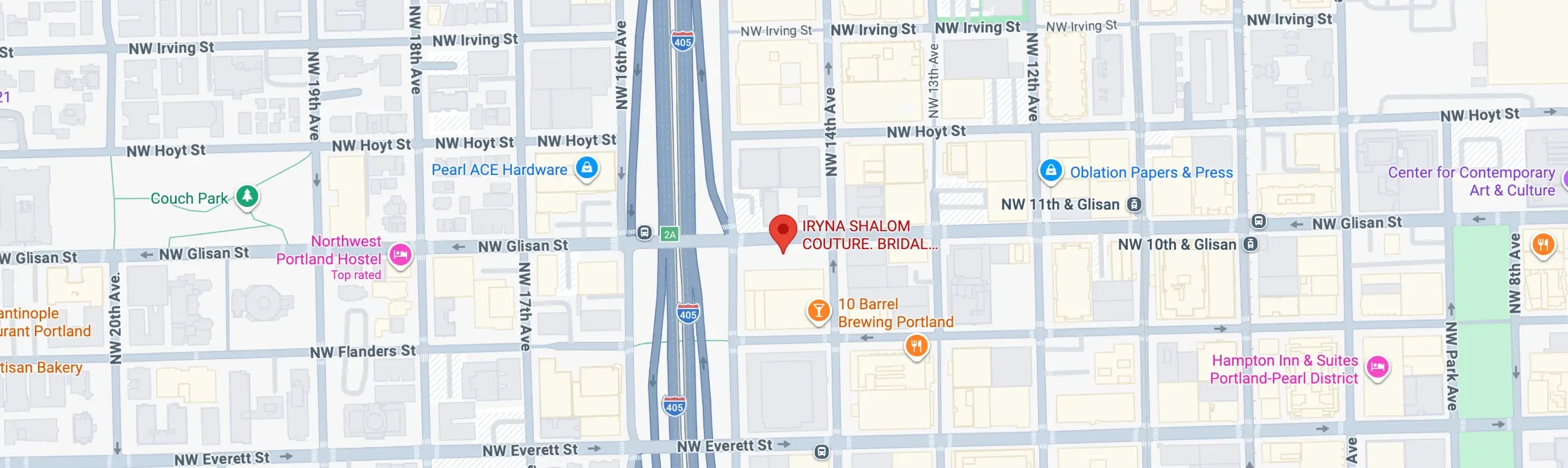 Contact Us Map